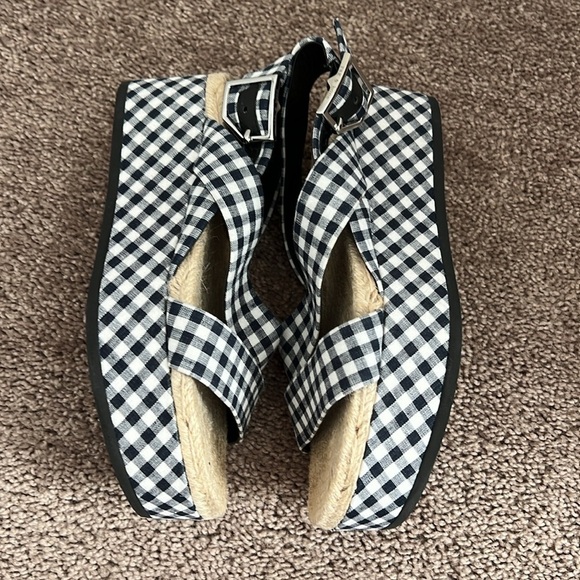 Rag & Bone Megan Platform Plaid Sandals Size 6 - Picture 5 of 5
